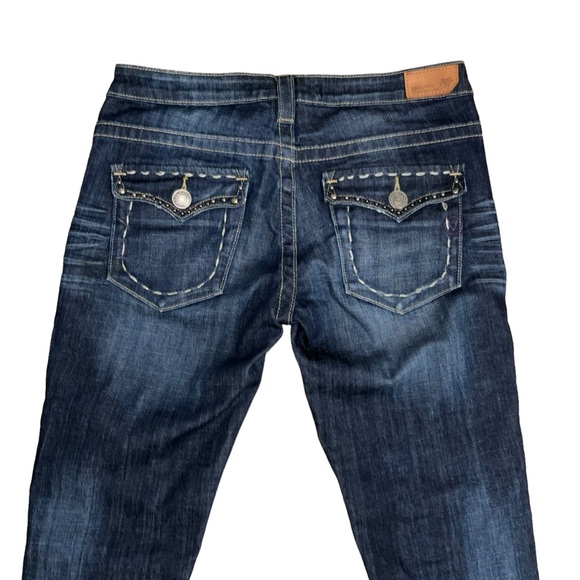 Vigoss Collection Straight Leg Flap Pocket Jeans Women’s Size 3 - Picture 4 of 9